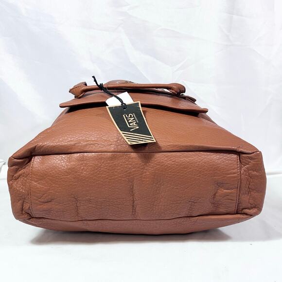 Vans Gypsy Tote Satchel Bag Brown Mocha Bisque Hobo Studded Western New - Picture 7 of 14